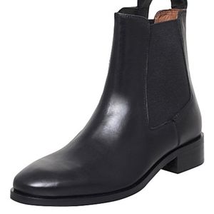 KURT GEIGER LONDON Dalby Leather Ankle Boots